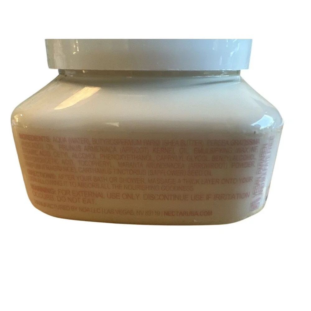 Nectar Bath Treats Fruit Smoothie Body Butter w/‎ Shea Butter & Avocado Oil 8oz